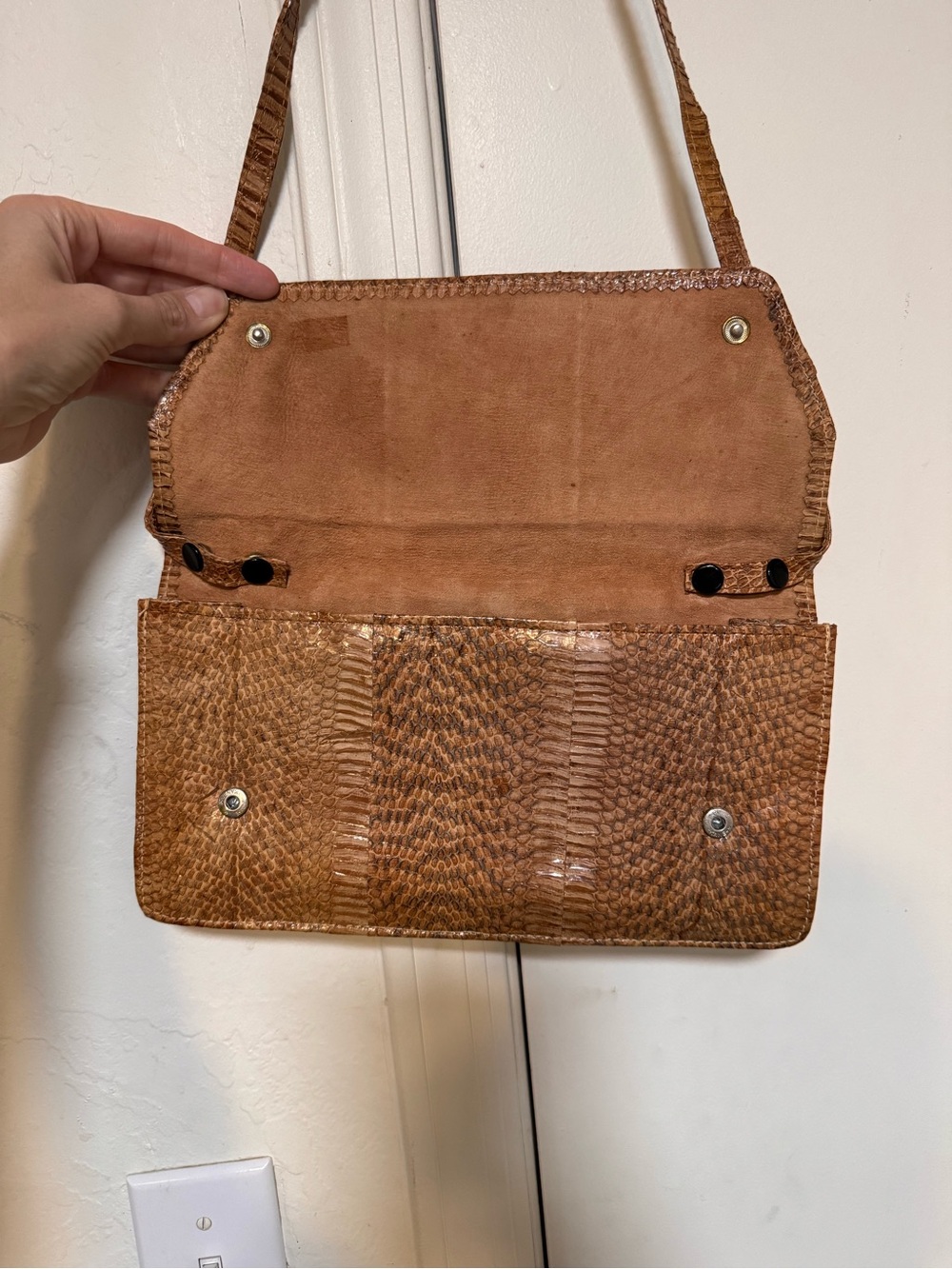 Vintage Python Shoulder Bag - Picture 4 of 12
